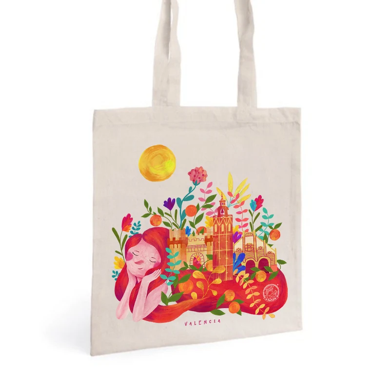 Tote bag 'Chica Valencia'