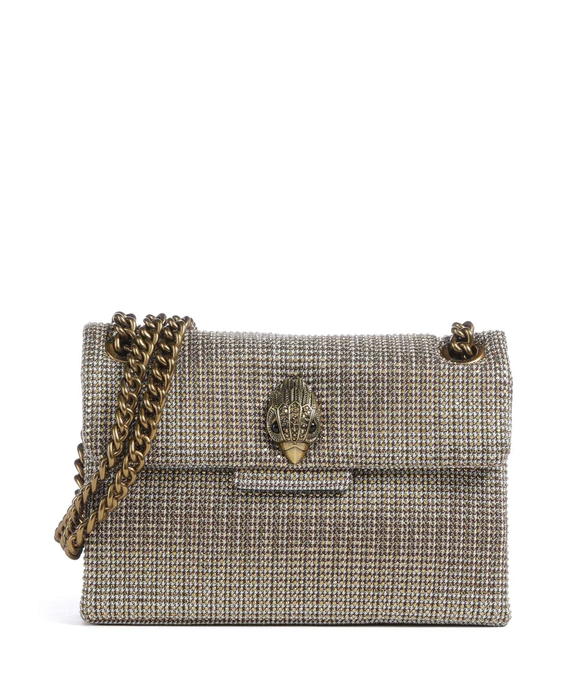 Kurt Geiger Kensington Mini Bolso de hombro beige