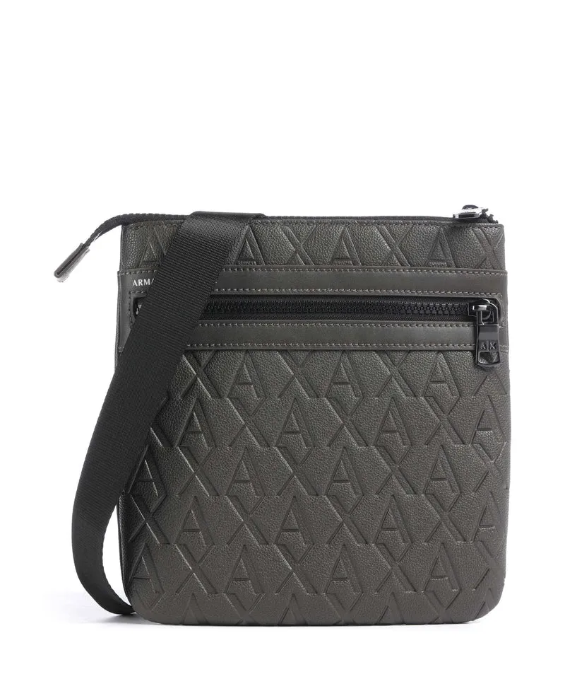Armani Exchange Liam Bandolera major brown