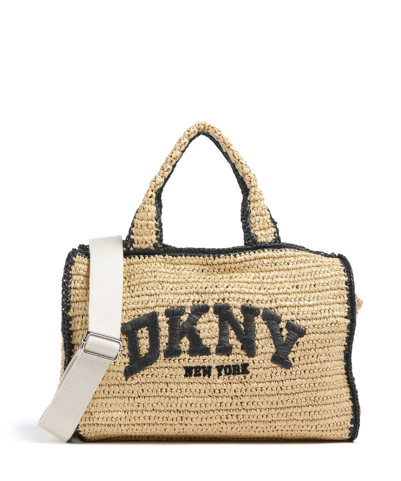 DKNY Hadlee Medium Bolso de mano natural/black