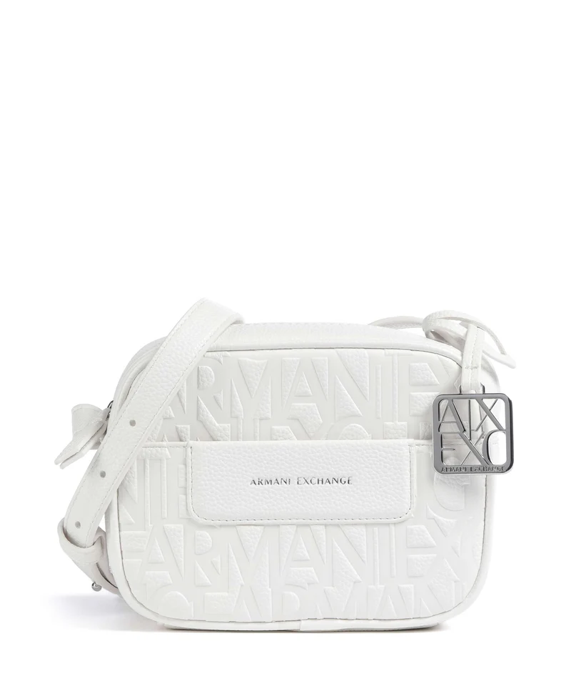Armani Exchange Liz Bandolera off white