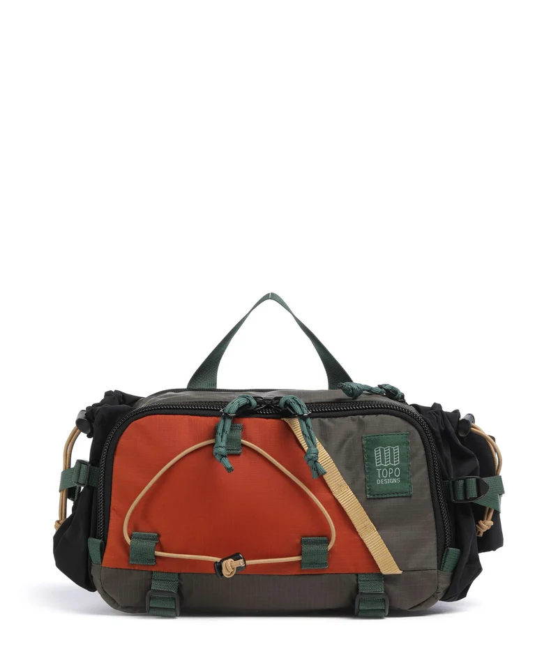 Topo Designs Mountain Hydro Riñonera woodland/terracotta