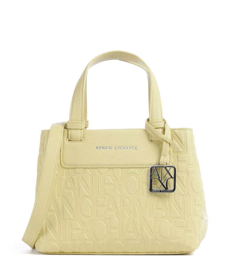 Armani Exchange Liz Monogram S Bolso de mano sunlight