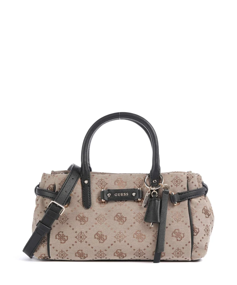 Guess Dorothy Girlfriend Small Bolso de mano latte logo/black