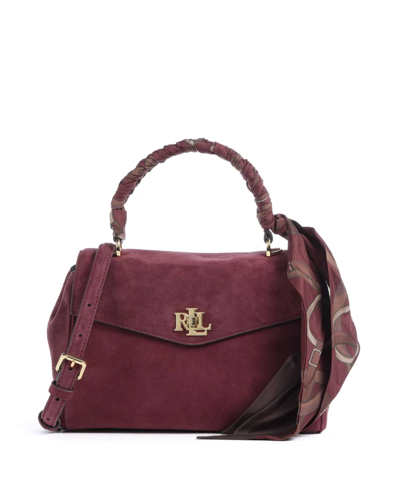 Lauren Ralph Lauren Farrah Small Bolso de mano dark garnet/urban bltng/garnet multi