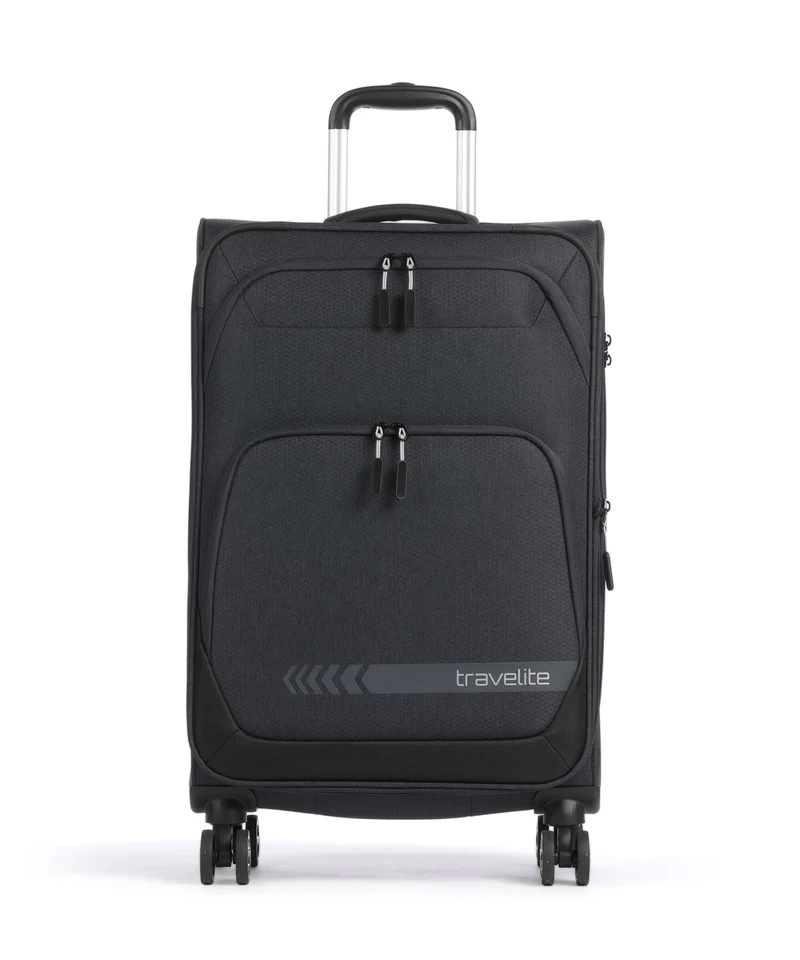 Travelite Kick Off Maleta con 4 ruedas anthracite