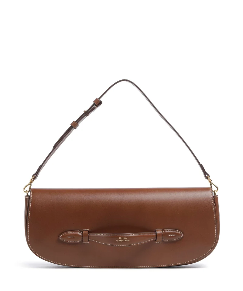 Polo Ralph Lauren Bellport Large Bolso de fiesta cuoio