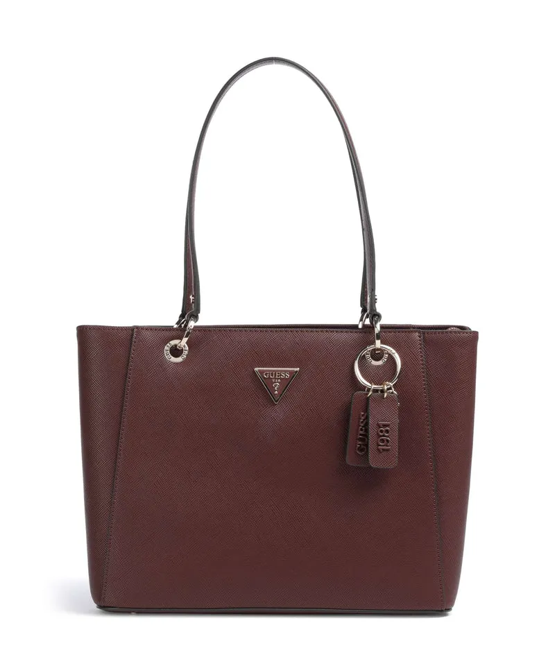 Guess Noelle II Bolsa shopping burgundy