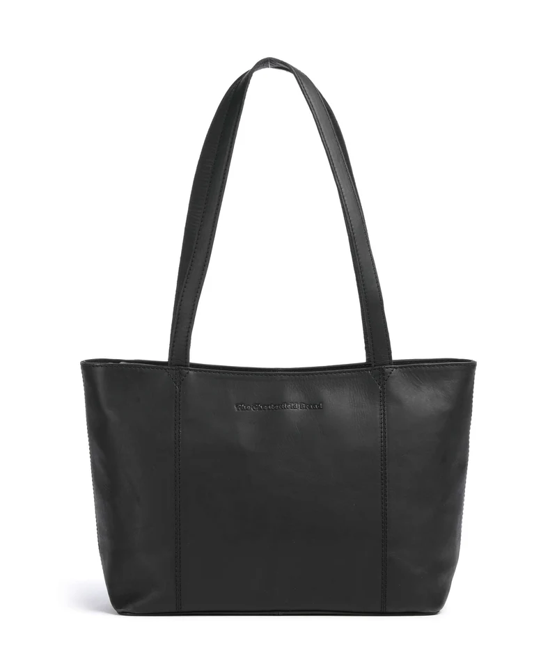 The Chesterfield Brand Wax Pull Up Cow Anira Bolsa shopping black