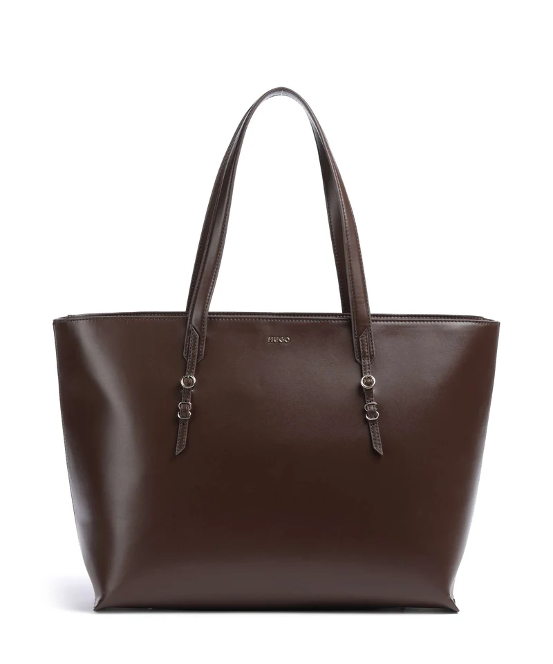 Hugo Syndra Bolsa shopping medium brown