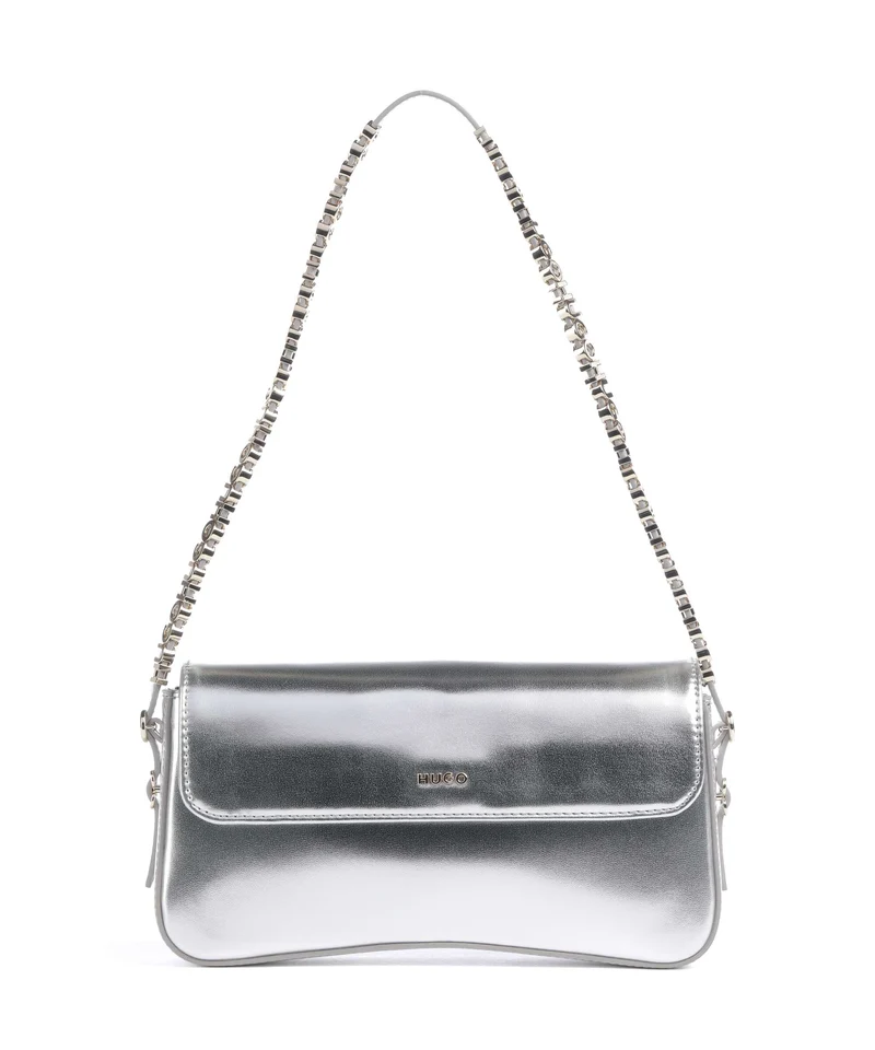 Hugo Syndra Bolso de hombro silver