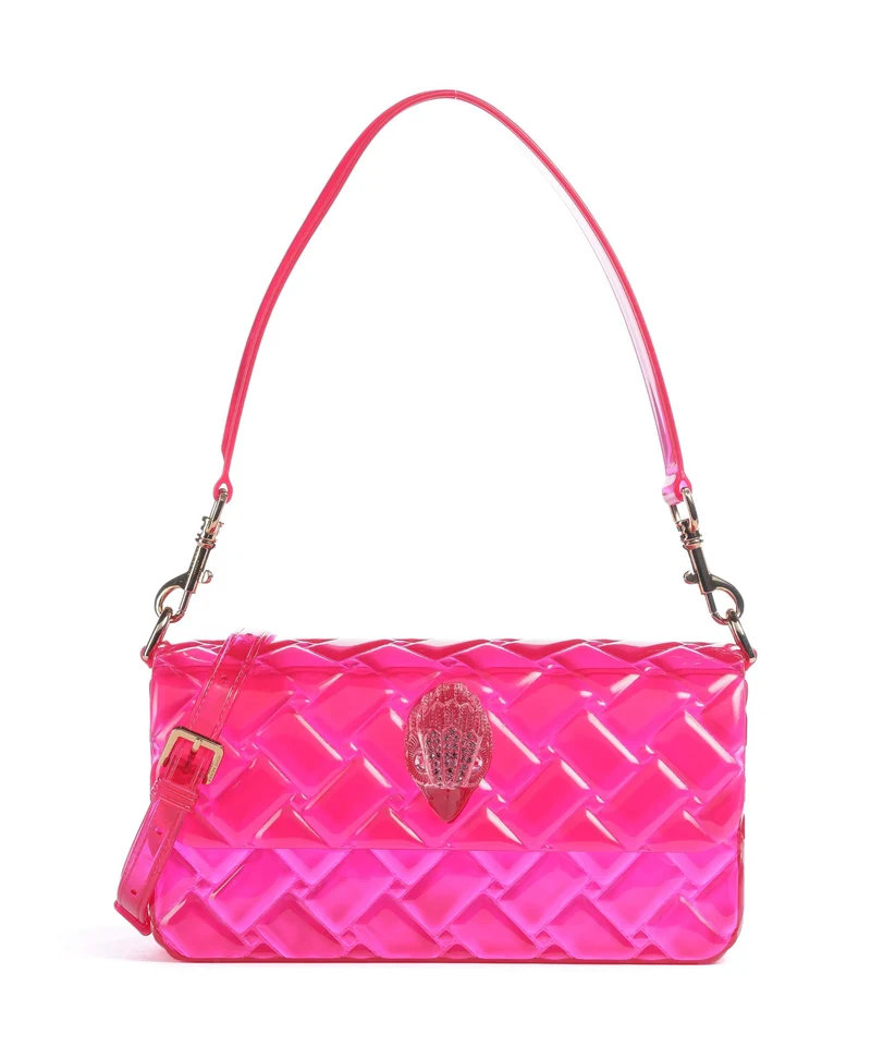 Kurt Geiger Jelly Kensington Bolso de hombro fuchsia