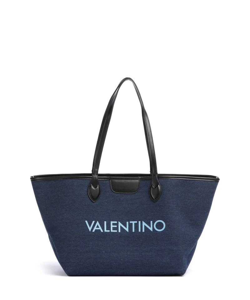 Valentino Bags Reverse Bolsa shopping blu/multicolor