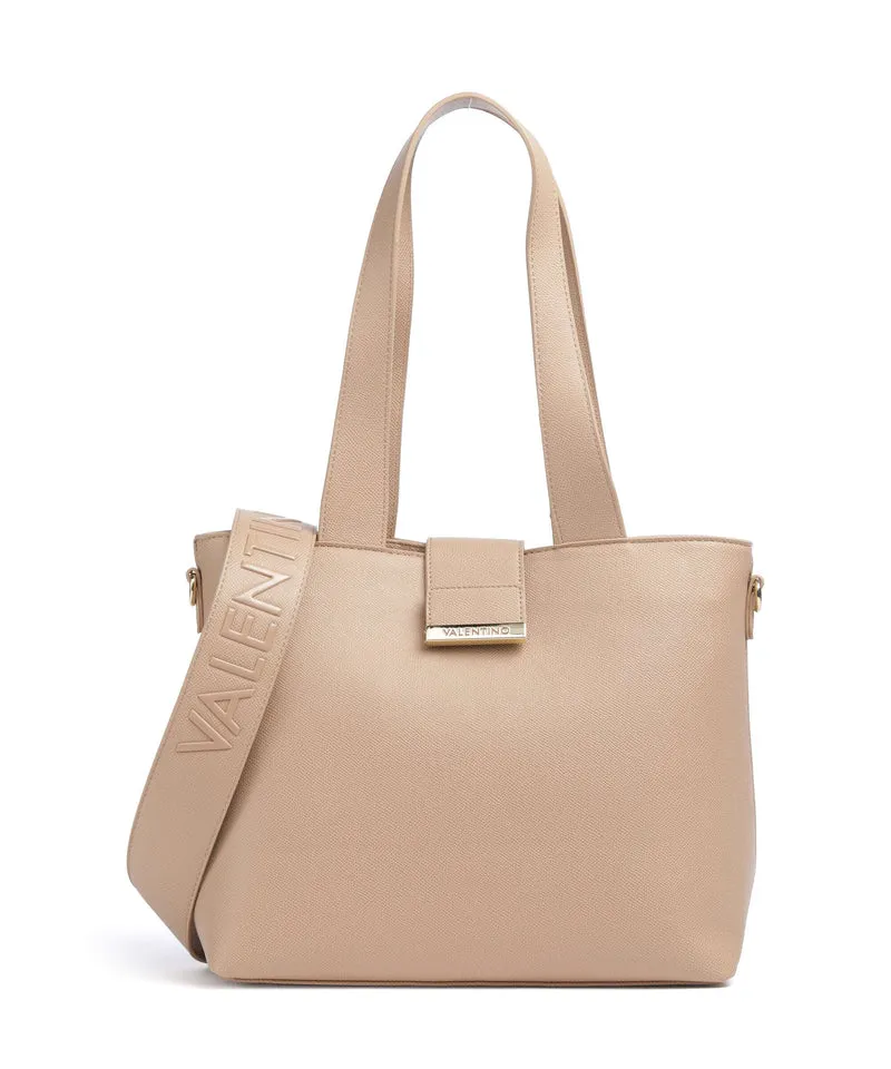 Valentino Bags Dione Re Bolsa shopping beige