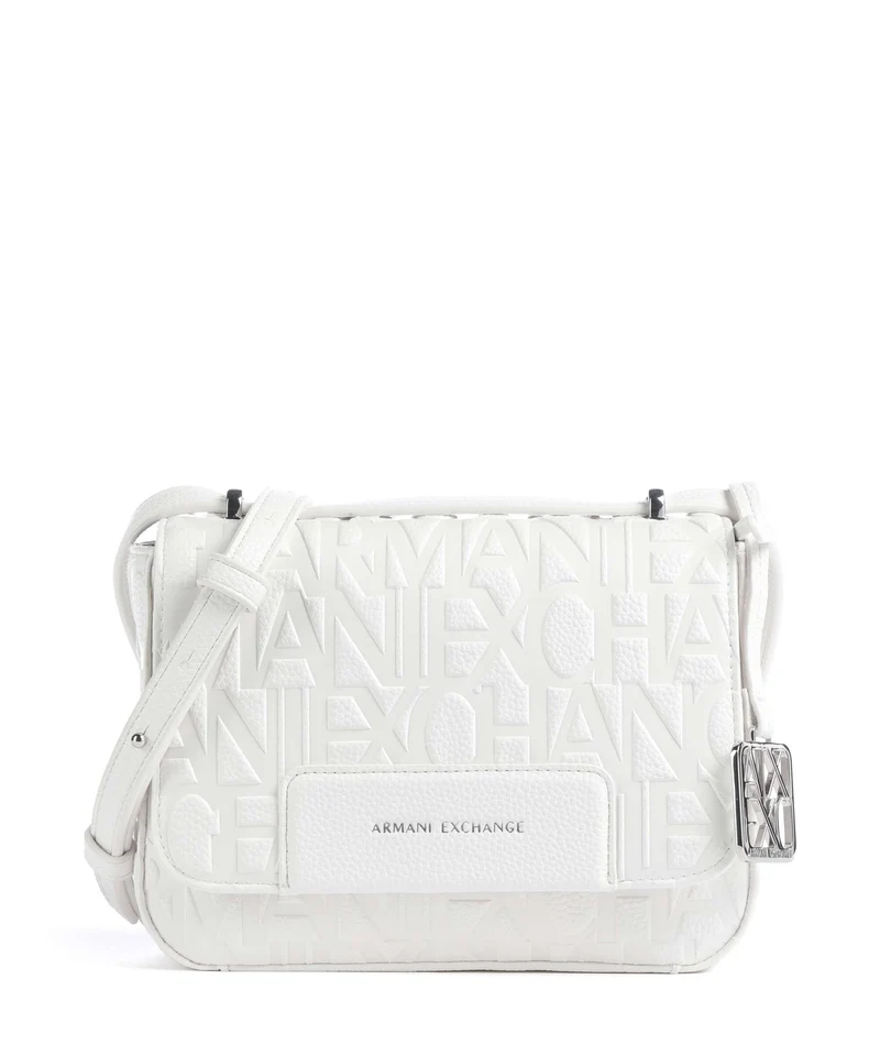 Armani Exchange Liz Bandolera off white