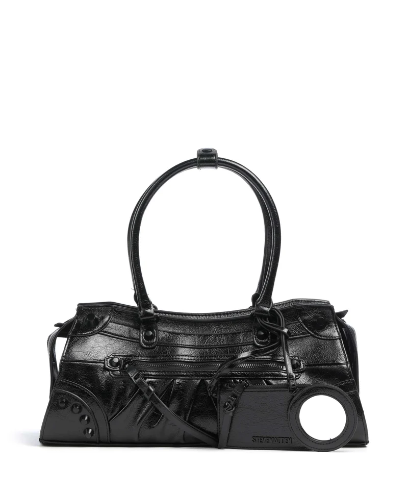 Steve Madden BRAVYN Bolso de hombro black/black