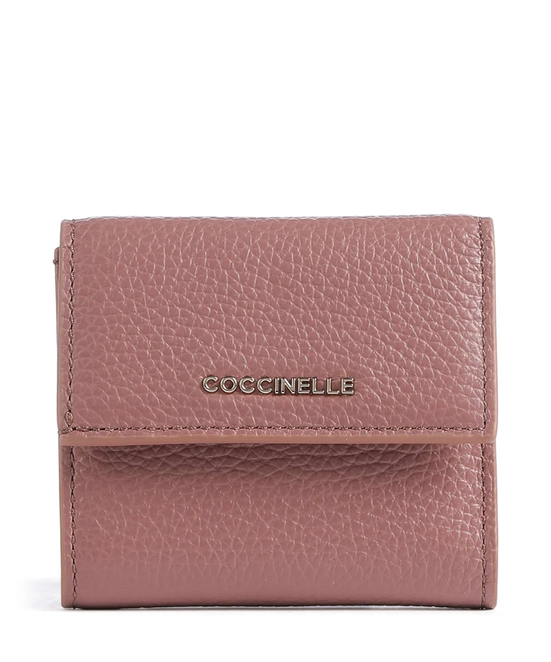 Coccinelle Metallic Soft Monedero winter rose
