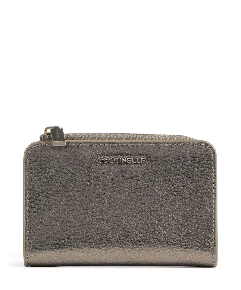 Coccinelle Metallic Soft Monedero antique brass