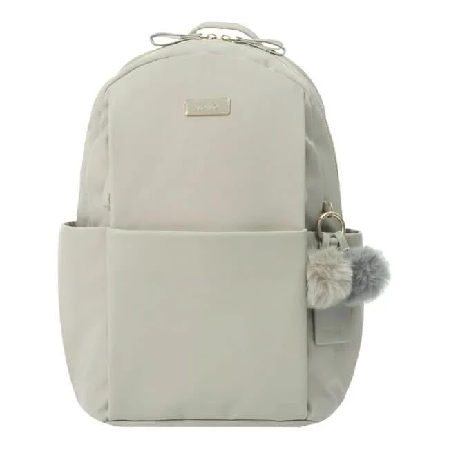 Mochila mujer para portátil 14" Totto Adelaide Gris