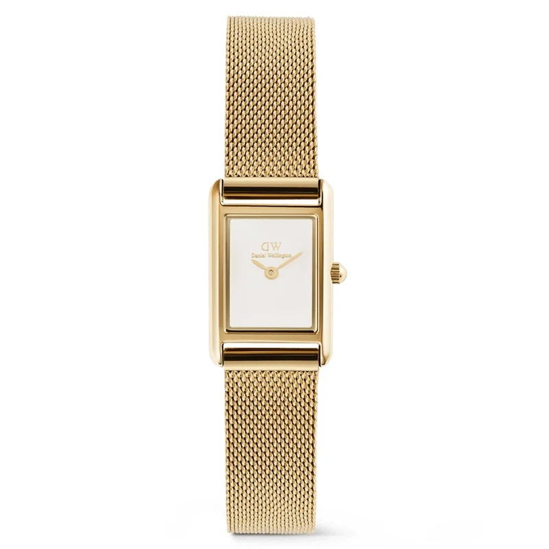 Daniel Wellington Bound Mini Evergold Wit Dameshorloge DW00100928