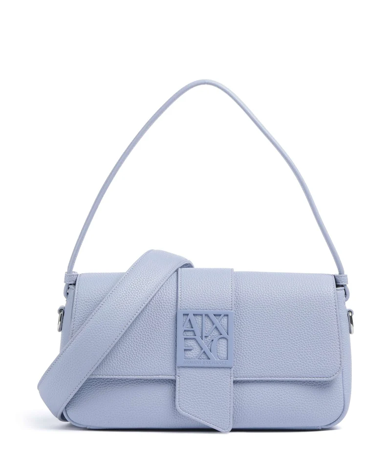 Armani Exchange Susy Soft Bolso de hombro glacial
