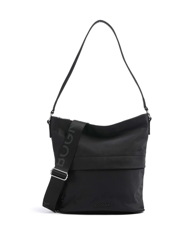 Bogner Maxon Heather Bolso de hobo black