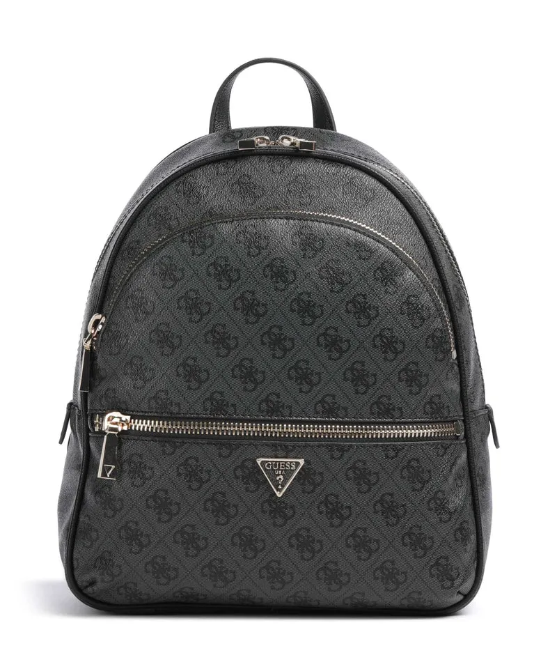 Guess Manhattan II Large Mochila coal logo