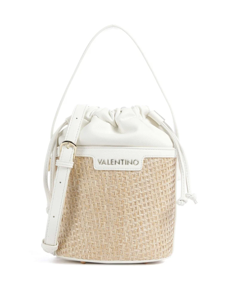 Valentino Bags Demetra Bucket bolso de mano natur/bianco