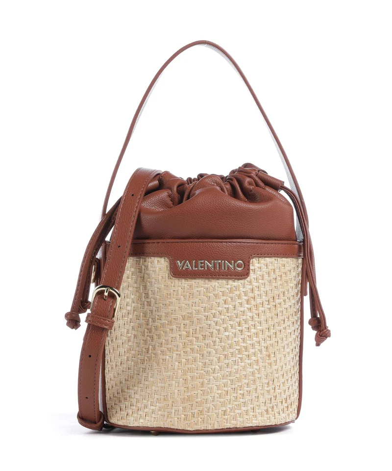 Valentino Bags Demetra Bucket bolso de mano naturale/cuoio