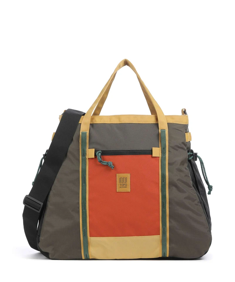 Topo Designs Mountain Gear Bolsa shopping woodland/terracotta