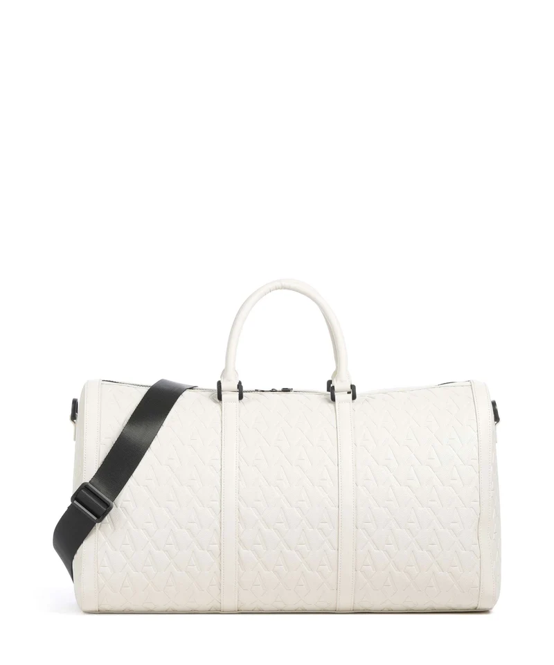 Armani Exchange Liam Bolsa de fin de semana cream