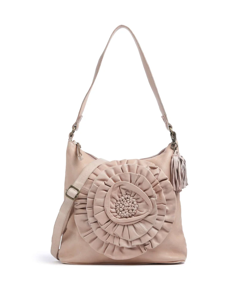 Taschendieb Wien Rosenhügelstrasse 1 Bolso de hobo linen rose