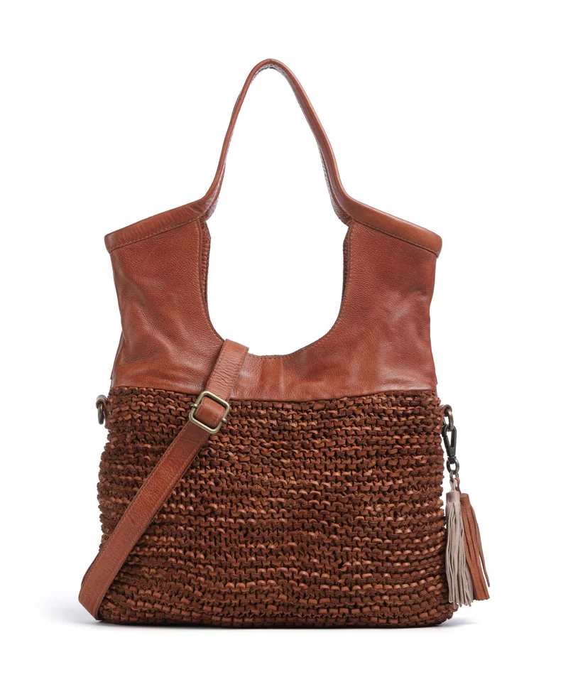Taschendieb Wien Spinnerinweg 2 Bolsa shopping cognac