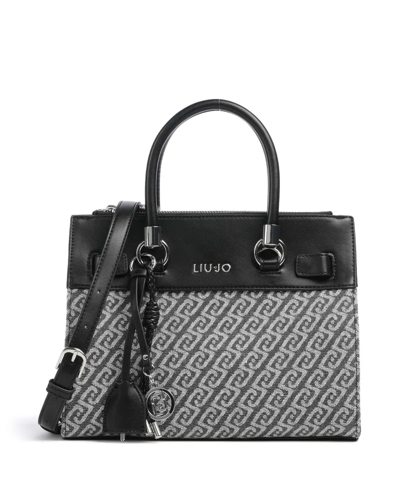 Liu Jo Manhattan S Bolso de mano grigio denim