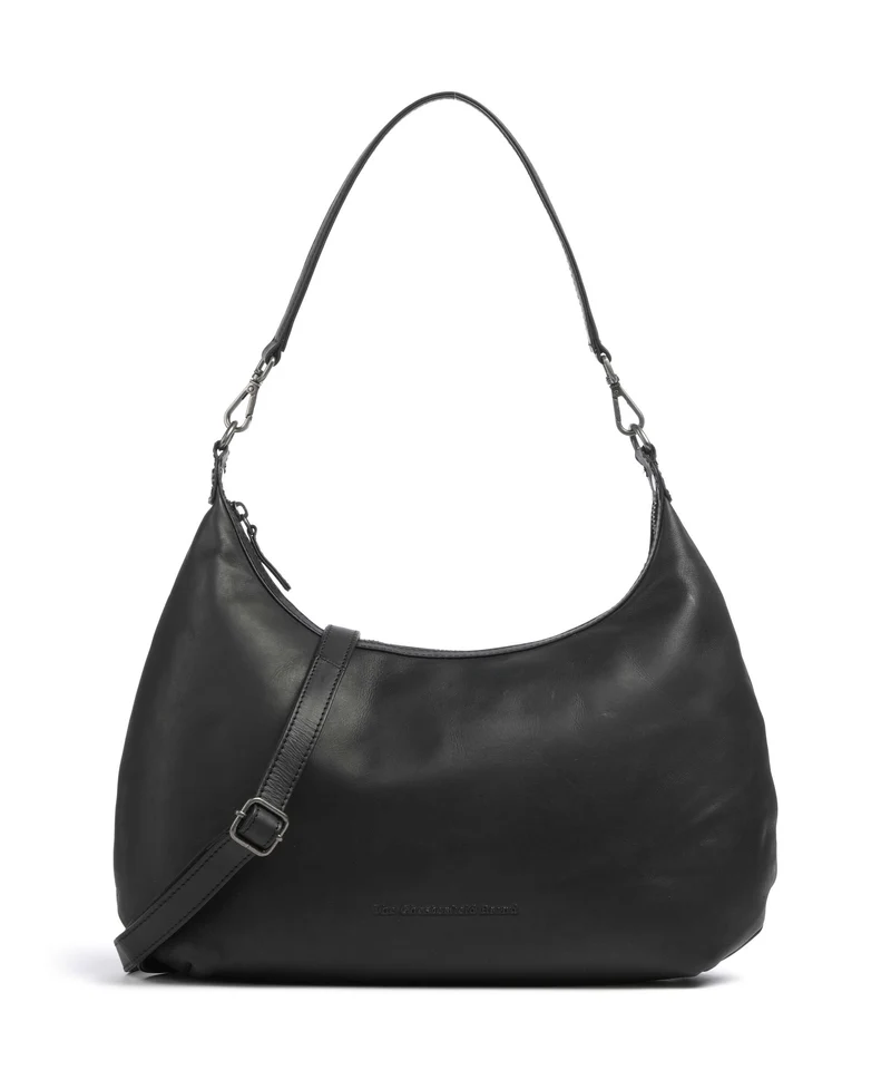 The Chesterfield Brand Wax Pull Up Cow Fierra Bolso de hobo black