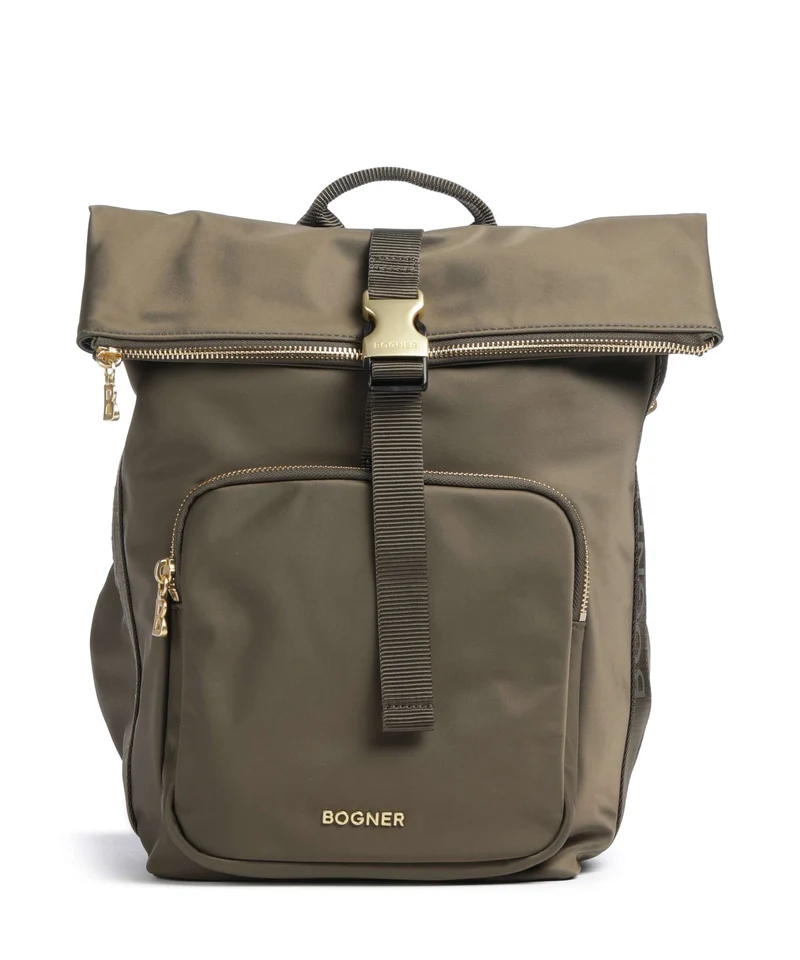 Bogner Klosters Neve Eike Mochila roll-top dark olive