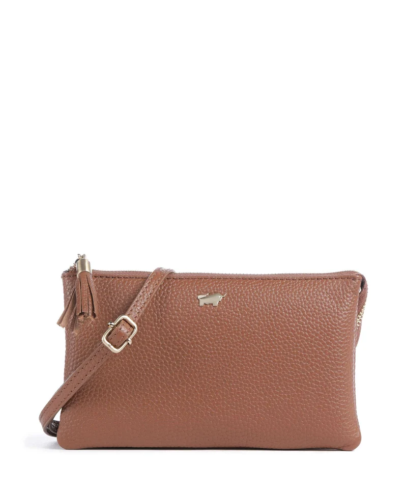 Braun Büffel Hanna Bandolera saddle brown