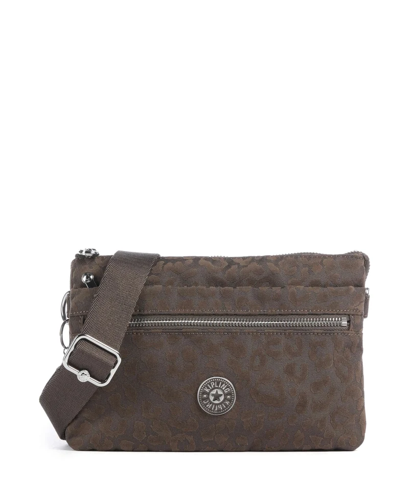 Kipling Elevated Riri Leo Bandolera soft leopard
