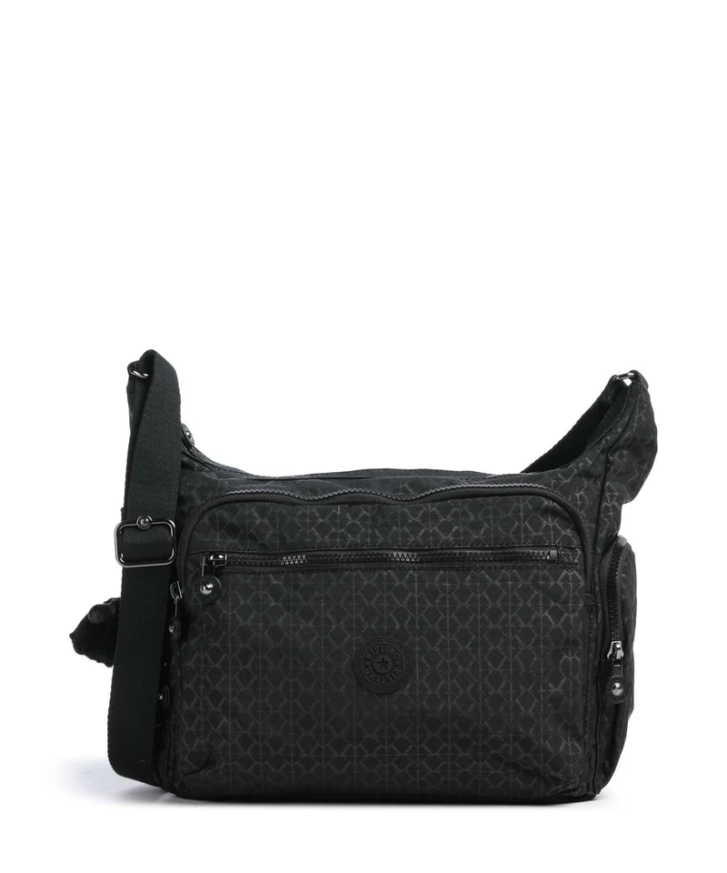Kipling Basic Gabbie Bandolera signature embossed