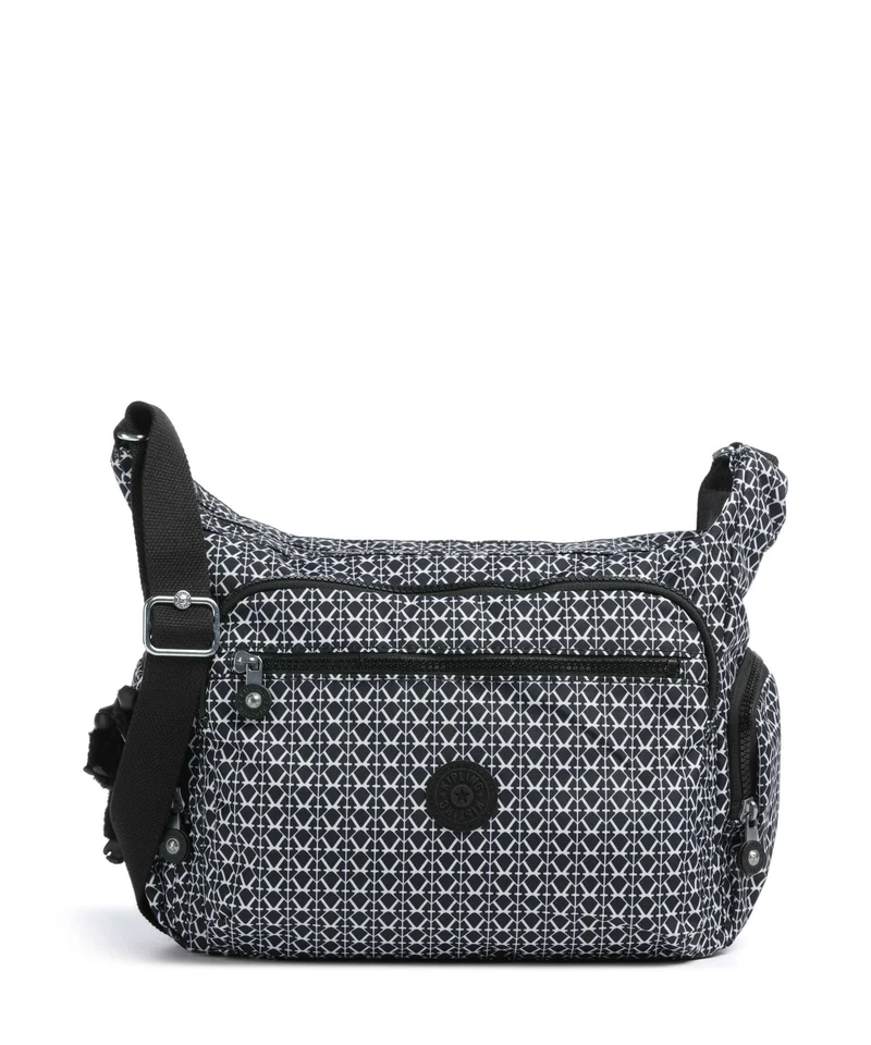 Kipling Basic Gabbie S Bandolera signature print