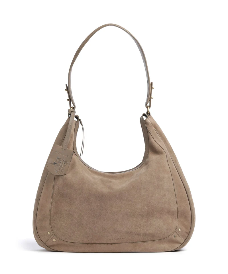 Burkely Sierra Bolso de hobo taupe