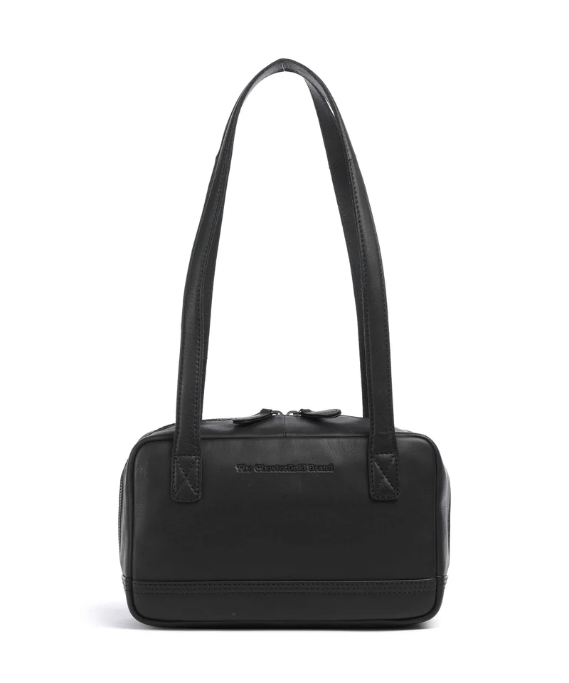 The Chesterfield Brand Wax Pull Up Cow Fenno Bolso de hombro black