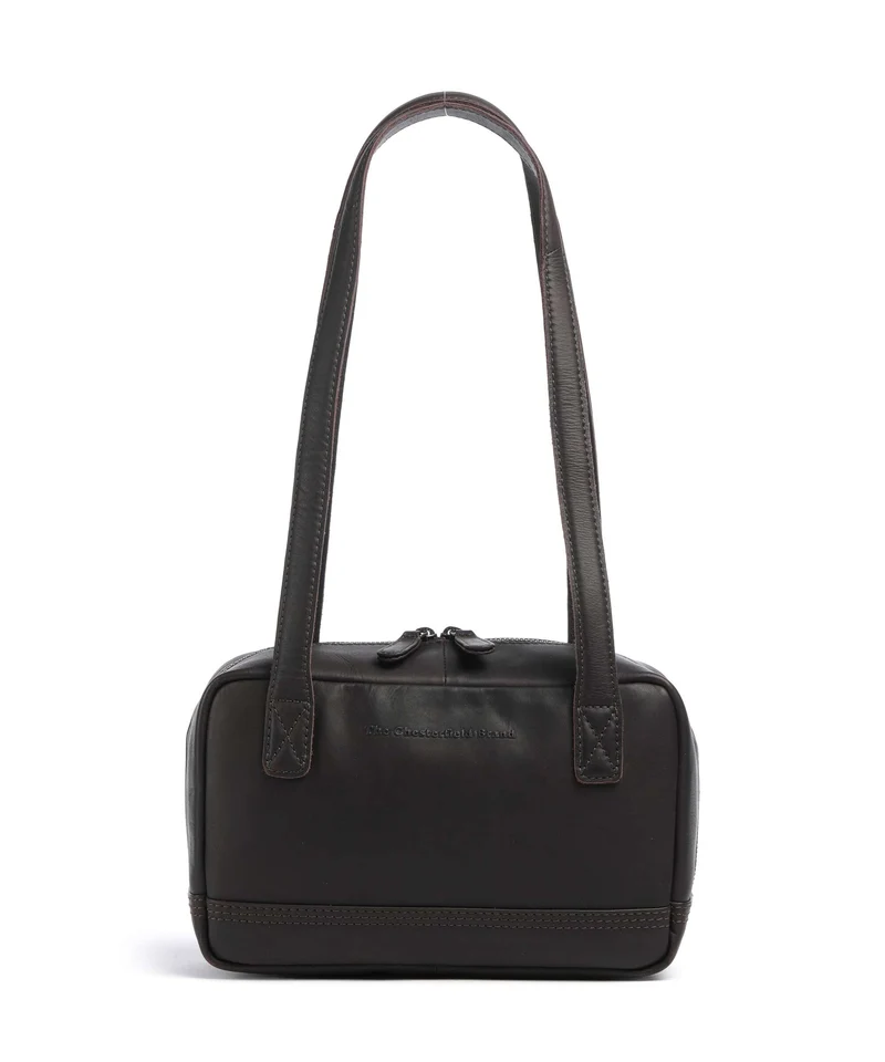 The Chesterfield Brand Wax Pull Up Cow Fenno Bolso de hombro brown