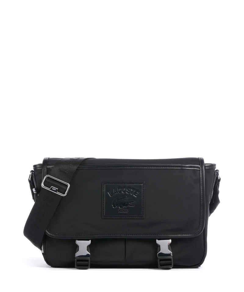 Lacoste Classics Bolso de mensajero noir