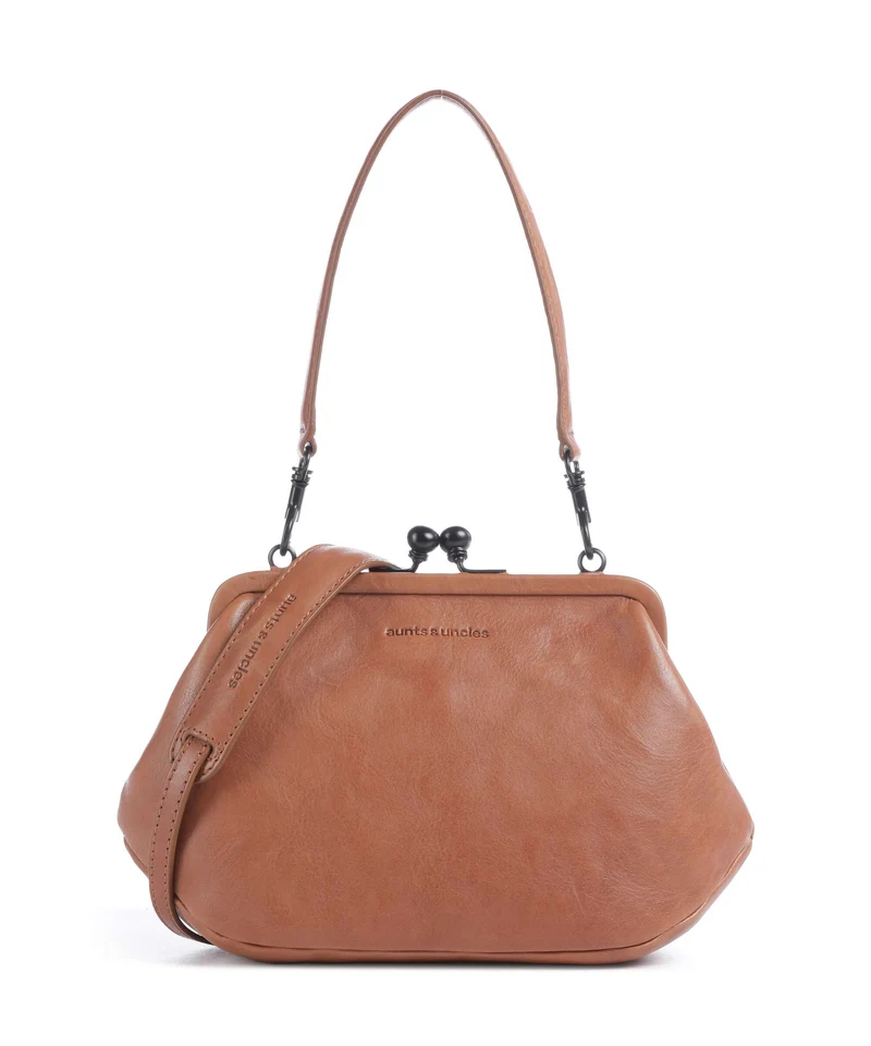 Aunts & Uncles Grandma's Luxury Club Mrs. Pizzelle Bandolera caramel