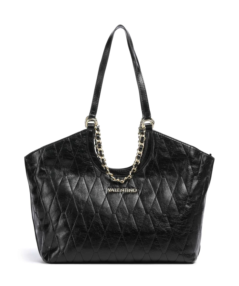 Valentino Bags Crystelle Bolsa shopping nero
