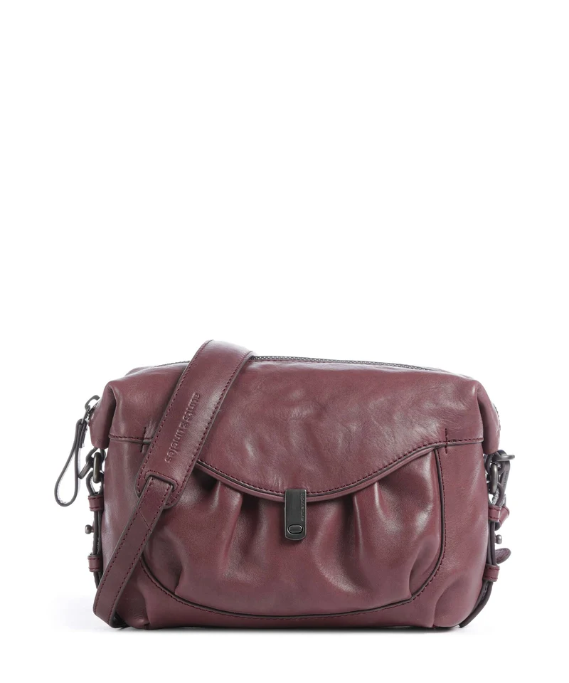 Aunts & Uncles Grandma's Luxury Club Mrs. Cannoli Bandolera dark cherry