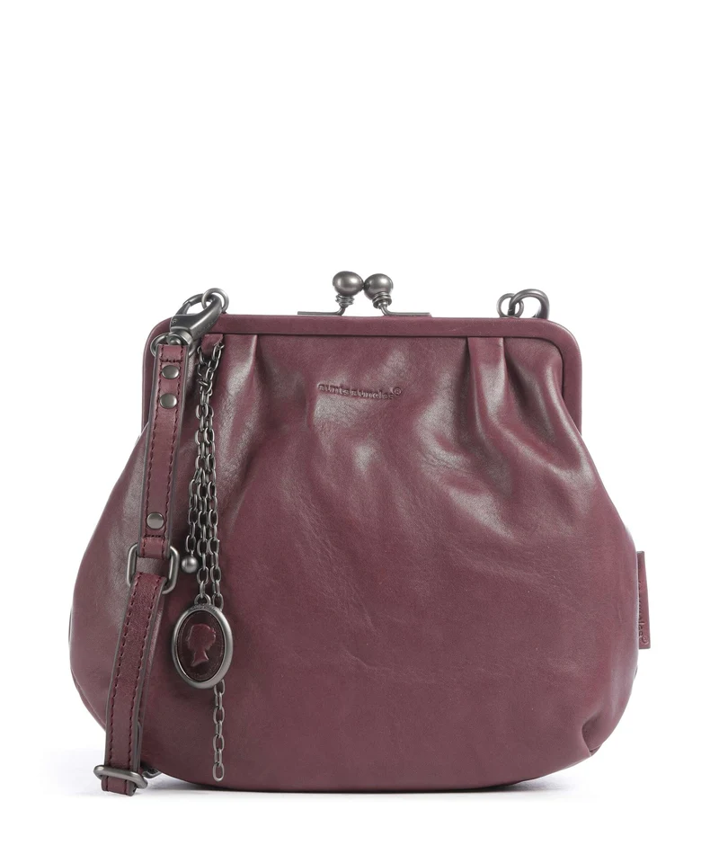 Aunts & Uncles Grandma's Luxury Club Mrs. Fortune Cookie Bandolera dark cherry
