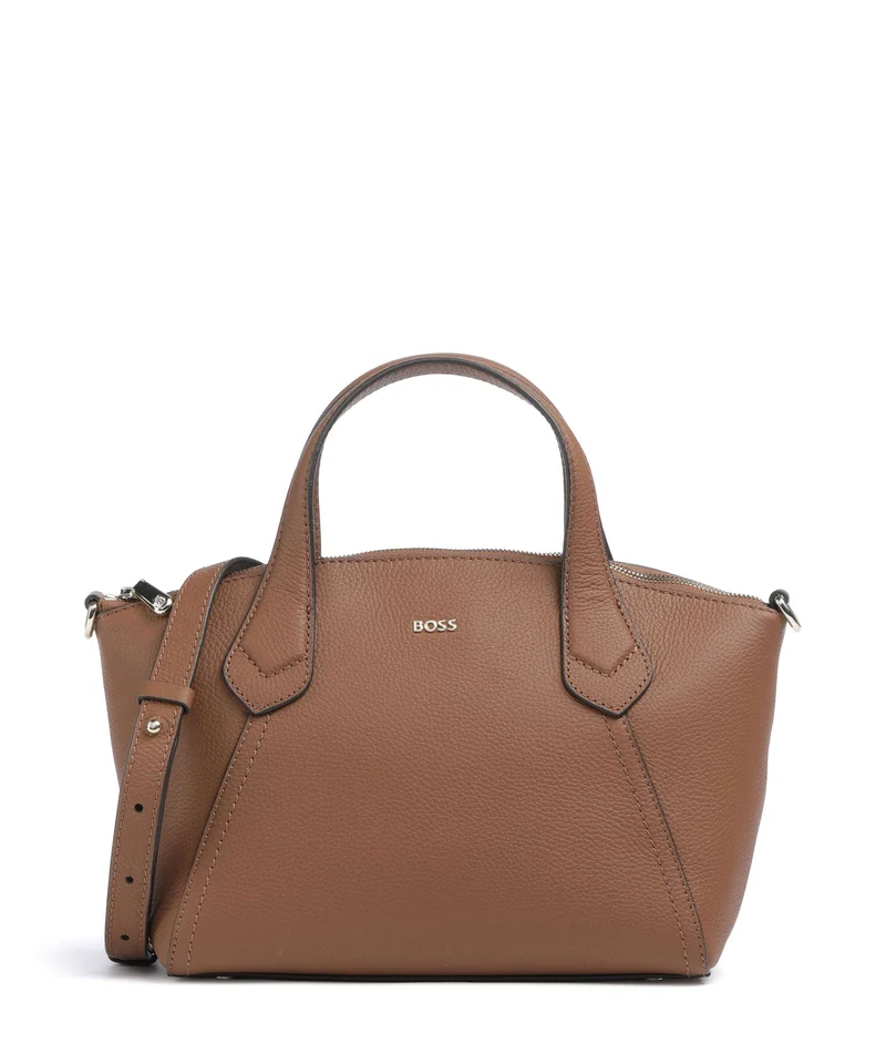 BOSS Lenah S Bolso de mano medium brown