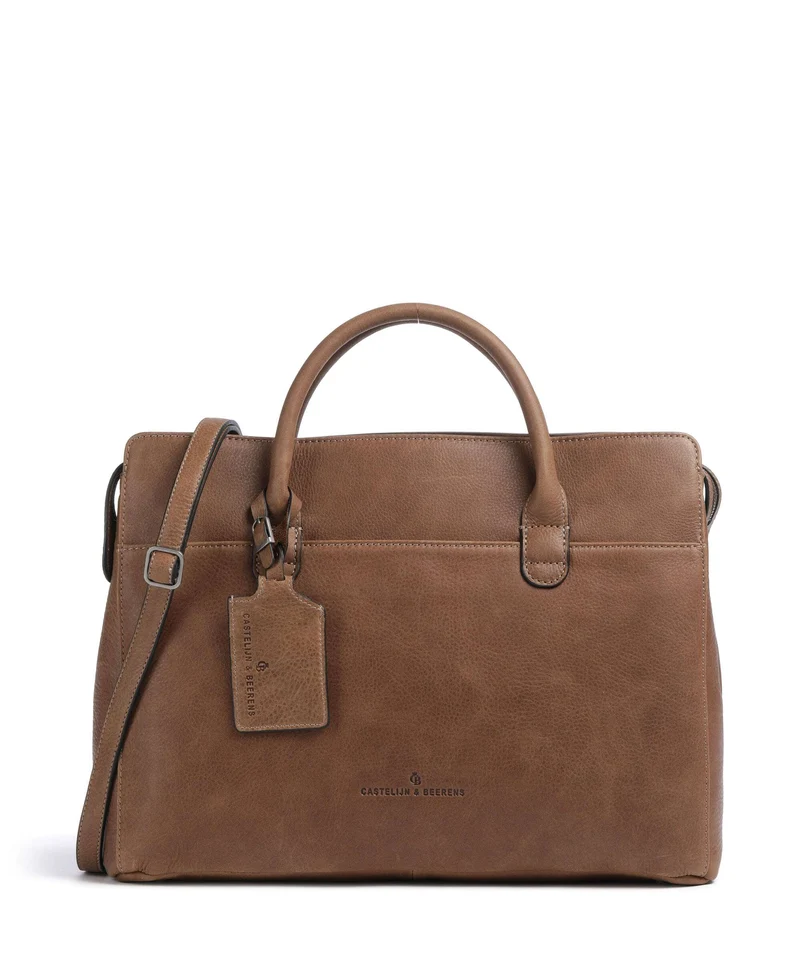 Castelijn & Beerens Carisma Bolso para portátil cognac
